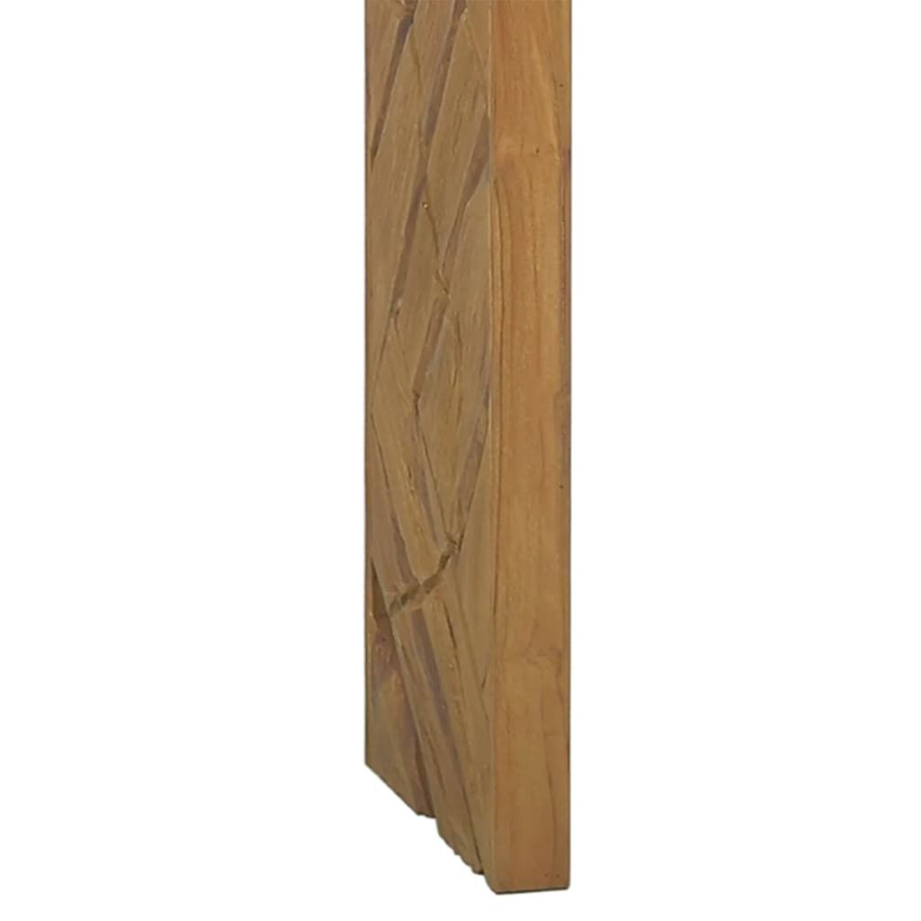 vidaXL Τραπέζι Κονσόλα 110 x 35 x 75 εκ. από Μασίφ Ξύλο Teak