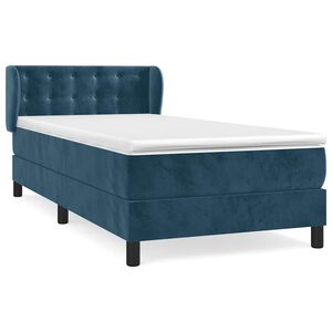 vidaXL &Kappa;&rho;&epsilon;&beta;ά&tau;&iota; Boxspring &mu;&epsilon; &Sigma;&tau;&rho;ώ&mu;&alpha; &Sigma;&kappa;&omicron;ύ&rho;&omicron; &Mu;&pi;&lambda;&epsilon; 90x190 &epsilon;&kappa;. &Beta;&epsilon;&lambda;&omicron;ύ&delta;&iota;&nu;&omicron;