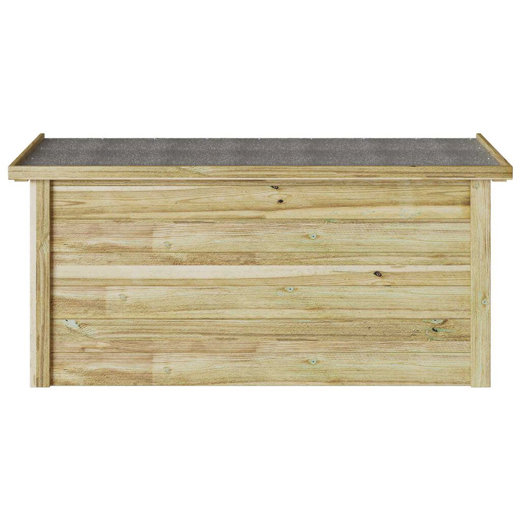 vidaXL Κουτί Αποθήκευσης 44x119x57 εκ., Ενισχυμένο Ξύλο Πεύκου