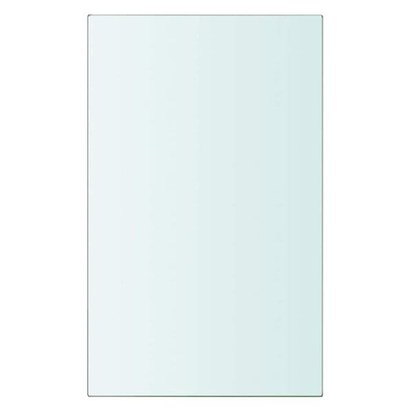 vidaXL Ράφια Πάνελ 2 τεμ. Διάφανα 20 x 12 εκ. Γυάλινα