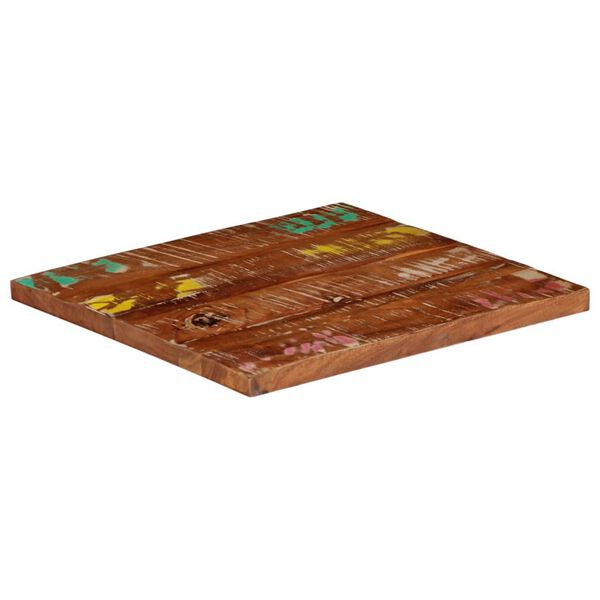 vidaXL Επιφάνεια Τραπεζιού Τετράγωνη 60x60x2,5 εκ. Ανακυκλωμένο Ξύλο