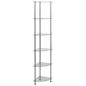 vidaXL &Rho;&alpha;&phi;&iota;έ&rho;&alpha; 6 &Epsilon;&pi;&iota;&pi;έ&delta;&omega;&nu; &Delta;&iota;&alpha;&phi;&alpha;&nu;ή&sigmaf; 30 x 30 x 160 &epsilon;&kappa;. &alpha;&pi;ό &Psi;&eta;&mu;έ&nu;&omicron; &Gamma;&upsilon;&alpha;&lambda;ί