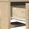 vidaXL Τραπέζι περιποίησης Καφέ 50 x 41 x 140 εκ. Επεξεργασμένο ξύλο