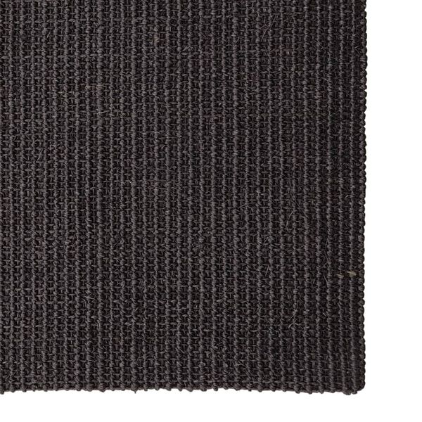 vidaXL Χαλί για Ονυχοδρόμιο Μαύρο 80 x 300 εκ. από Σιζάλ