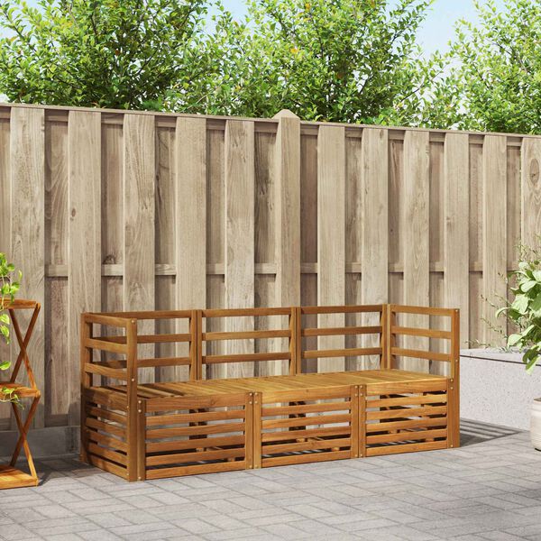 vidaXL &Sigma;&epsilon;&tau; &Kappa;&alpha;&nu;&alpha;&pi;έ 3 pcs &Phi;&upsilon;&sigma;&iota;&kappa;ό &Sigma;&tau;&epsilon;&rho;&epsilon;ό &Xi;ύ&lambda;&omicron; &Alpha;&kappa;&alpha;&kappa;ί&alpha;&sigmaf;