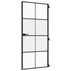vidaXL &Epsilon;&sigma;&omega;&tau;&epsilon;&rho;&iota;&kappa;ή &Pi;ό&rho;&tau;&alpha; &Mu;&alpha;ύ&rho;&eta; 93 x 201,5 &epsilon;&kappa;. &Psi;&eta;&mu;έ&nu;&omicron; &Gamma;&upsilon;&alpha;&lambda;ί & &Alpha;&lambda;&omicron;&upsilon;&mu;ί&nu;&iota;&omicron;