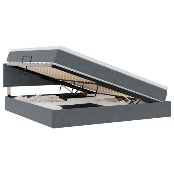 vidaXL &Kappa;&rho;&epsilon;&beta;ά&tau;&iota; &Alpha;&pi;&omicron;&theta;ή&kappa;&eta;&sigmaf; &mu;&epsilon; &sigma;&tau;&rho;ώ&mu;&alpha; &Sigma;&kappa;&omicron;ύ&rho;&omicron; &Gamma;&kappa;&rho;&iota; 200 x 200 cm &Beta;&epsilon;&lambda;&omicron;ύ&delta;&omicron;