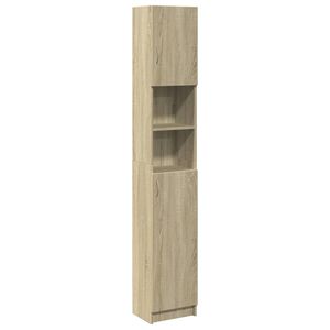 vidaXL &Sigma;&tau;ή&lambda;&eta; &Mu;&pi;ά&nu;&iota;&omicron;&upsilon; Sonoma &Delta;&rho;&upsilon;&sigmaf; 32 x 25,5 x 190&epsilon;&kappa;. &Epsilon;&pi;&epsilon;&xi;&epsilon;&rho;&gamma;&alpha;&sigma;&mu;έ&nu;&omicron; &Xi;ύ&lambda;&omicron;
