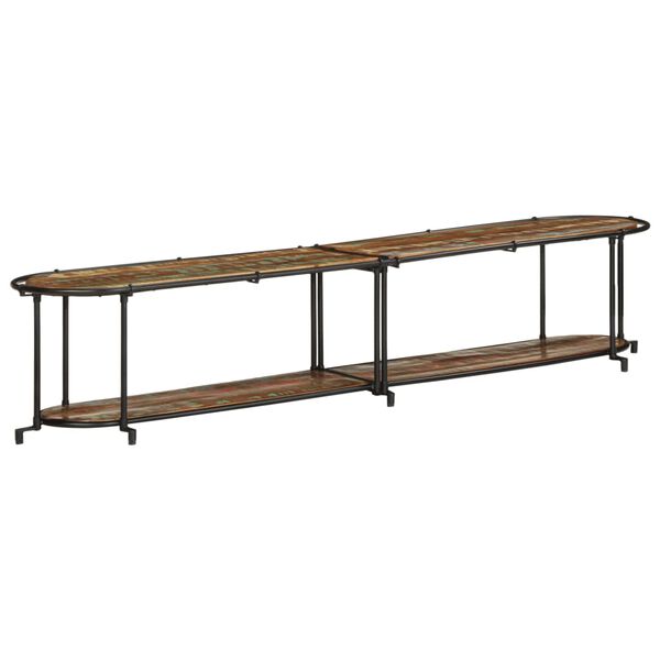 vidaXL Έ&pi;&iota;&pi;&lambda;&omicron; &Tau;&eta;&lambda;&epsilon;ό&rho;&alpha;&sigma;&eta;&sigmaf; 200x42x40 &epsilon;&kappa;. &alpha;&pi;ό &Mu;&alpha;&sigma;ί&phi; &Alpha;&nu;&alpha;&kappa;&upsilon;&kappa;&lambda;&omega;&mu;έ&nu;&omicron; &Xi;ύ&lambda;&omicron;