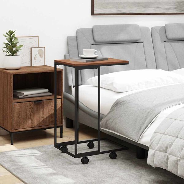 vidaXL &Beta;&omicron;&eta;&theta;&eta;&tau;&iota;&kappa;ό &Tau;&rho;&alpha;&pi;έ&zeta;&iota; &mu;&epsilon; &Rho;ό&delta;&epsilon;&sigmaf; &Mu;&alpha;ύ&rho;&omicron; 40x30x63,5 &epsilon;&kappa;. &Epsilon;&pi;&epsilon;&xi;. &Xi;ύ&lambda;&omicron;