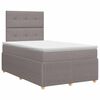vidaXL &Kappa;&rho;&epsilon;&beta;ά&tau;&iota; box spring &mu;&epsilon; &sigma;&tau;&rho;ώ&mu;&alpha; Taupe 120 x 200 cm Ύ&phi;&alpha;&sigma;&mu;&alpha;