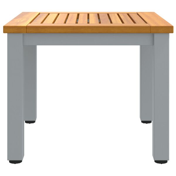 vidaXL Τραπέζι Κήπου 45x45x38 εκ. Συμπαγές Ξύλο Ακακίας