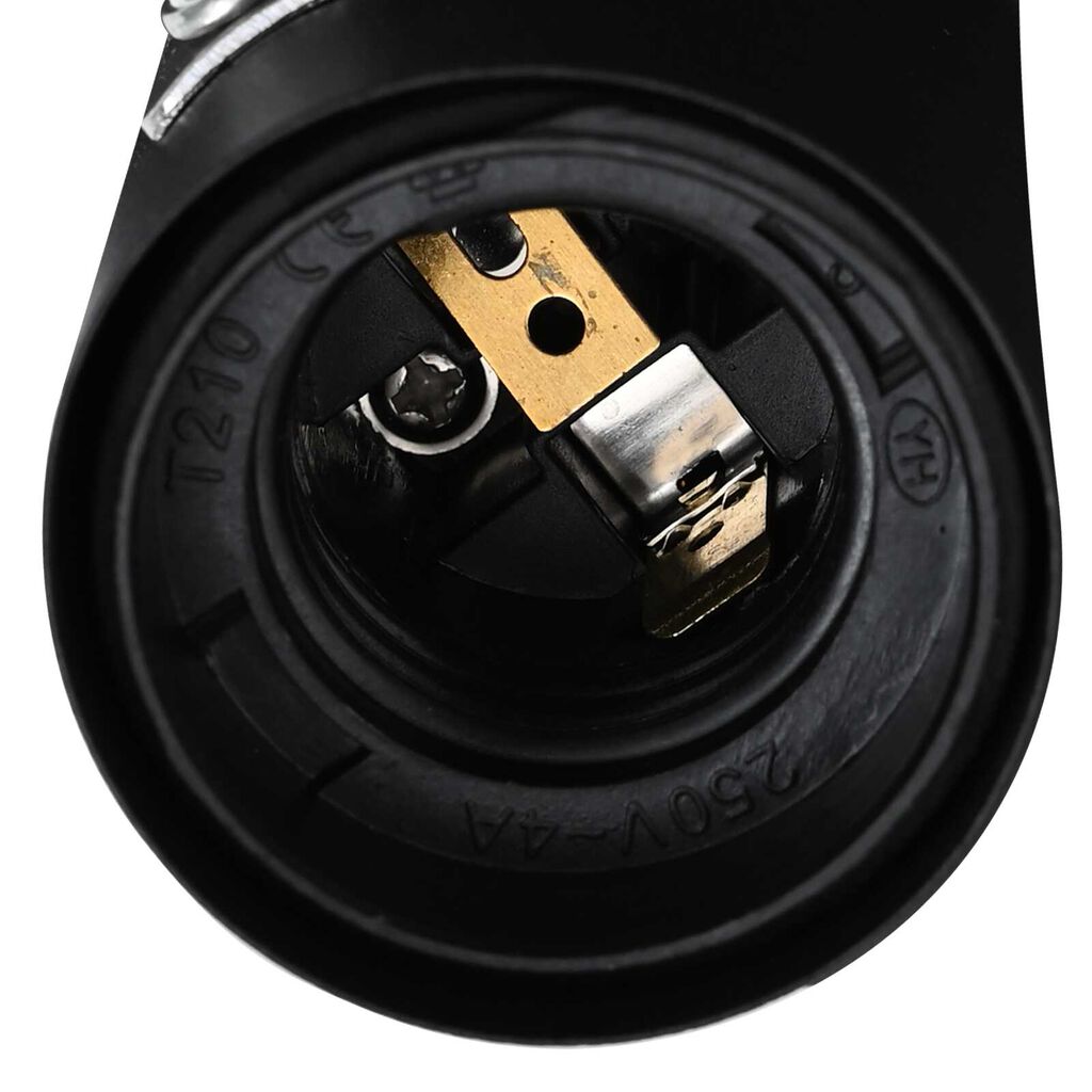 vidaXL Φωτιστικό οροφής 4 Way Adjustable Μαύρο E27
