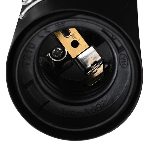 vidaXL Φωτιστικό οροφής 4 Way Adjustable Μαύρο E27