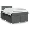 vidaXL &Kappa;&rho;&epsilon;&beta;ά&tau;&iota; Boxspring &mu;&epsilon; &Sigma;&tau;&rho;ώ&mu;&alpha; &Sigma;&kappa;&omicron;ύ&rho;&omicron; &Gamma;&kappa;&rho;&iota; 120x190 &epsilon;&kappa; &Upsilon;&phi;&alpha;&sigma;&mu;ά&tau;&iota;&nu;&omicron;