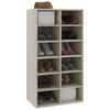 vidaXL Παπουτσοθήκη Sonoma Δρυς 54x34x100,5 εκ. από Επεξεργασμένο Ξύλο