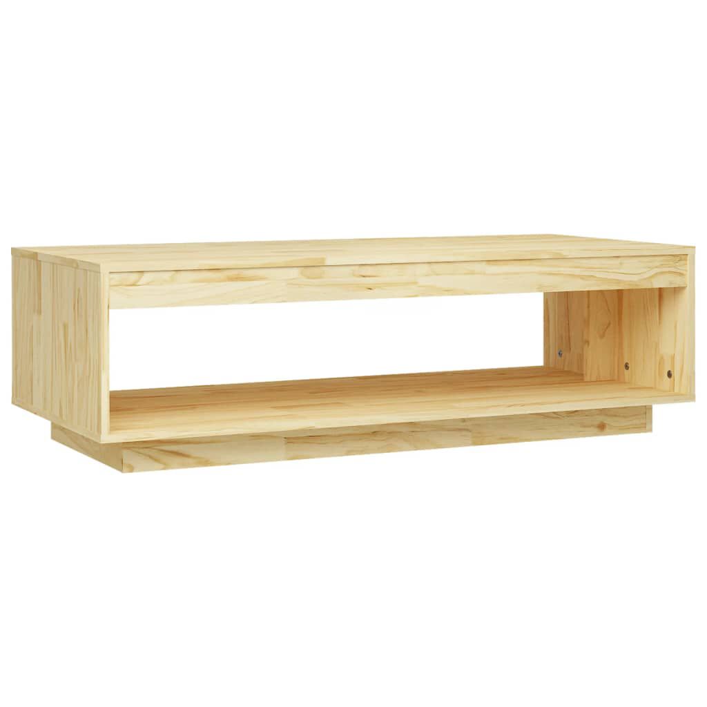 vidaXL Τραπεζάκι Σαλονιού 110 x 50 x 33,5 εκ. από Μασίφ Ξύλο Πεύκου