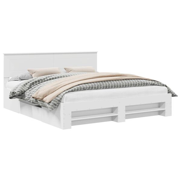 vidaXL &Sigma;&kappa;&epsilon;&lambda;&epsilon;&tau;ό&sigmaf; &Kappa;&rho;&epsilon;&beta;&alpha;&tau;&iota;&omicron;ύ &Lambda;&epsilon;&upsilon;&kappa;ό 200 x 200 cm &Epsilon;&pi;&epsilon;&xi;&epsilon;&rho;&gamma;&alpha;&sigma;&mu;έ&nu;&omicron; &xi;ύ&lambda;&omicron;