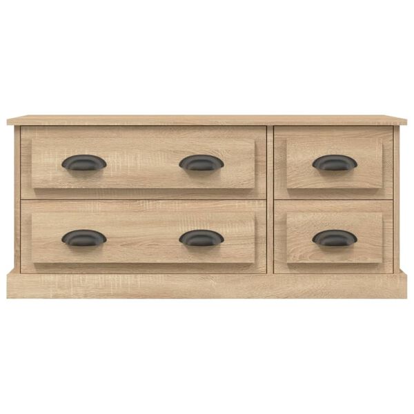 vidaXL Έπιπλο Τηλεόρασης Sonoma Δρυς 100x35,5x45 εκ. Επεξ. Ξύλο