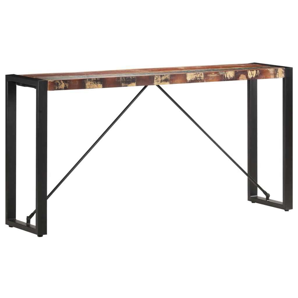 vidaXL Τραπέζι Κονσόλα 150 x 35 x 76 εκ. από Μασίφ Ανακυκλωμένο Ξύλο