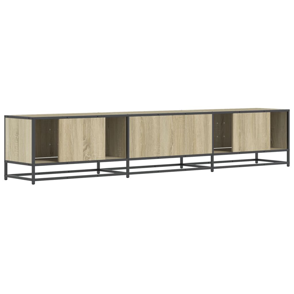 vidaXL Έπιπλο Τηλεόρασης Sonoma Δρυς 210x35x41 εκ. Επεξ. Ξύλο