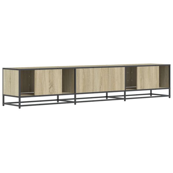 vidaXL Έπιπλο Τηλεόρασης Sonoma Δρυς 210x35x41 εκ. Επεξ. Ξύλο