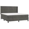 vidaXL &Kappa;&rho;&epsilon;&beta;ά&tau;&iota; Boxspring &mu;&epsilon; &Sigma;&tau;&rho;ώ&mu;&alpha; &Sigma;&kappa;&omicron;ύ&rho;&omicron; &Gamma;&kappa;&rho;&iota; 160x200 &epsilon;&kappa;. &Beta;&epsilon;&lambda;&omicron;ύ&delta;&iota;&nu;&omicron;
