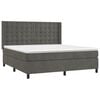 vidaXL &Kappa;&rho;&epsilon;&beta;ά&tau;&iota; Boxspring &mu;&epsilon; &Sigma;&tau;&rho;ώ&mu;&alpha; &Sigma;&kappa;&omicron;ύ&rho;&omicron; &Gamma;&kappa;&rho;&iota; 180x200 &epsilon;&kappa;. &Beta;&epsilon;&lambda;&omicron;ύ&delta;&iota;&nu;&omicron;