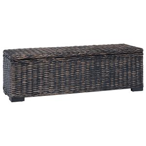 vidaXL &Kappa;&omicron;&upsilon;&tau;ί &alpha;&pi;&omicron;&theta;ή&kappa;&epsilon;&upsilon;&sigma;&eta;&sigmaf; &mu;&epsilon; &alpha;&pi;&omicron;&theta;ή&kappa;&epsilon;&upsilon;&sigma;&eta; &Mu;&alpha;ύ&rho;&omicron; 110 x 35 x 45 cm