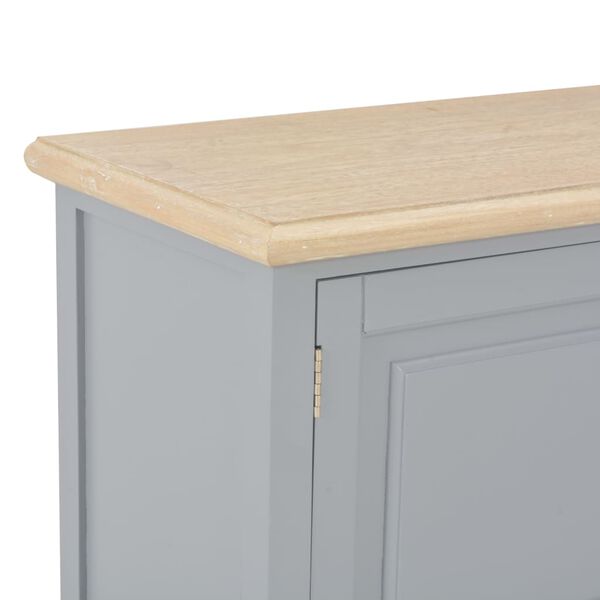vidaXL Έπιπλο Τηλεόρασης Γκρι 120 x 30 x 40 εκ. Ξύλινο