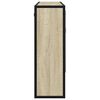 vidaXL Ντουλάπι Καθρέφτη Μπάνιου Sonoma Δρυς 65 x 20 x 60 εκ. από Τεχνητό Ξύλο