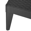 vidaXL Ξαπλώστρα Ανθρακί 186 x 60 x 29 από Πολυπροπυλένιο