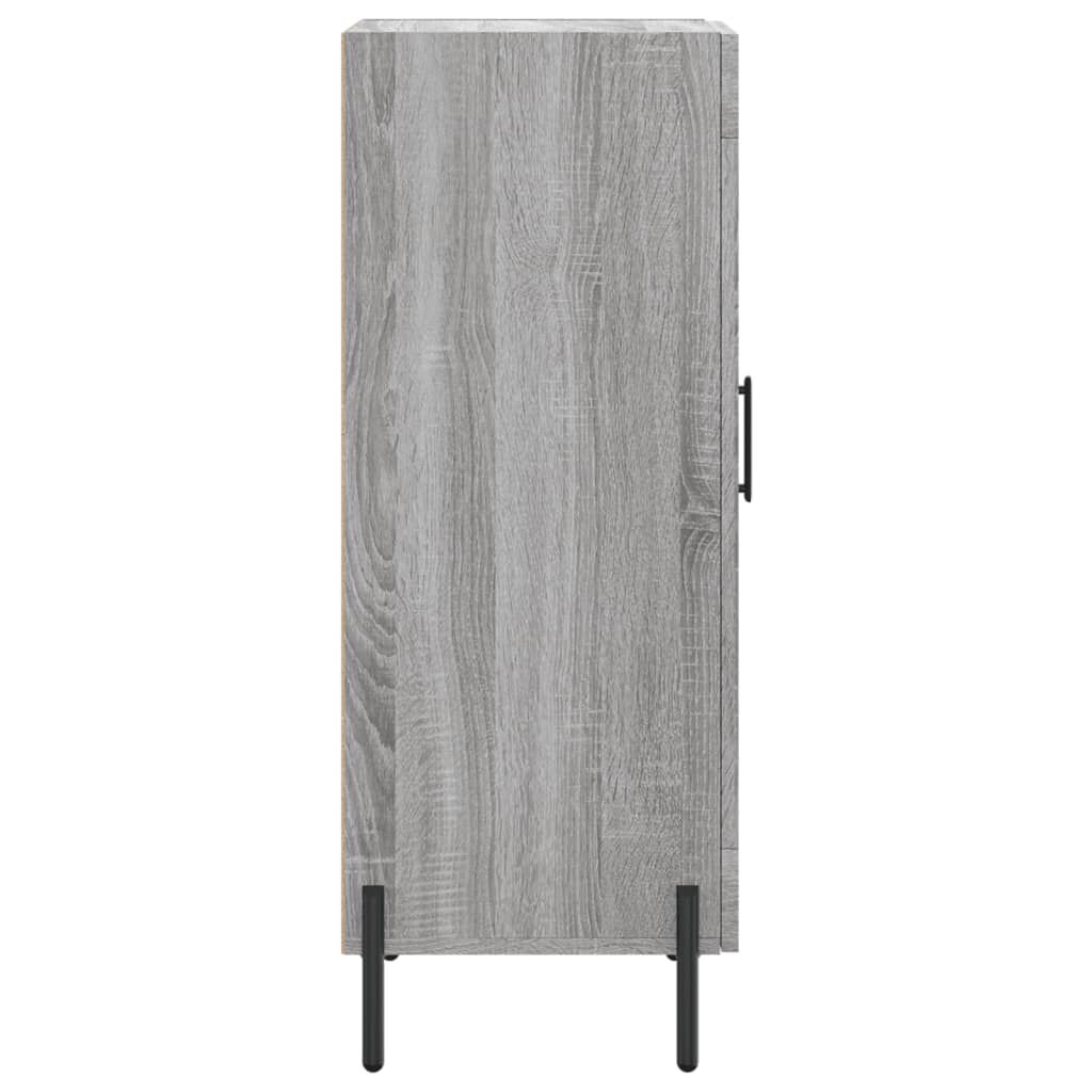 vidaXL Ντουλάπι Γκρι Sonoma 34,5x34x90 εκ. από Επεξεργασμένο Ξύλο