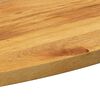 vidaXL Επιφάνεια Τραπεζιού Οβάλ 140x50x2,5 εκ. Μασίφ Ξύλο Μάνγκο