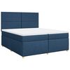 vidaXL &Kappa;&rho;&epsilon;&beta;ά&tau;&iota; Boxspring &mu;&epsilon; &Sigma;&tau;&rho;ώ&mu;&alpha; &Mu;&pi;&lambda;&epsilon; 200x200 &epsilon;&kappa;. &Upsilon;&phi;&alpha;&sigma;&mu;ά&tau;&iota;&nu;&omicron;