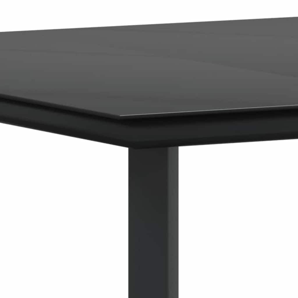 vidaXL Σέτ φαγητού για κήπο με μαξιλάρι 7 pcs Μπεζ συνθετικό ρατάν