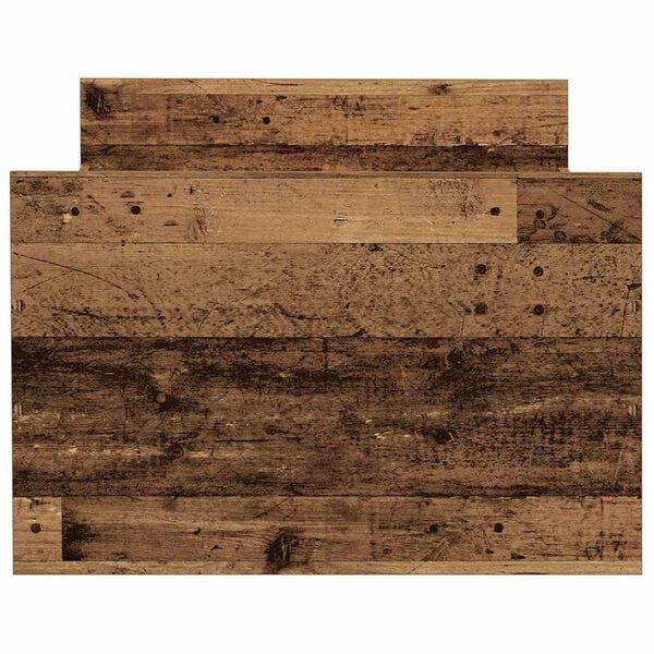 vidaXL Σκελετός Κρεβατιού Παλαιό ξύλο 75 x 190 cm Επεξεργασμένο ξύλο
