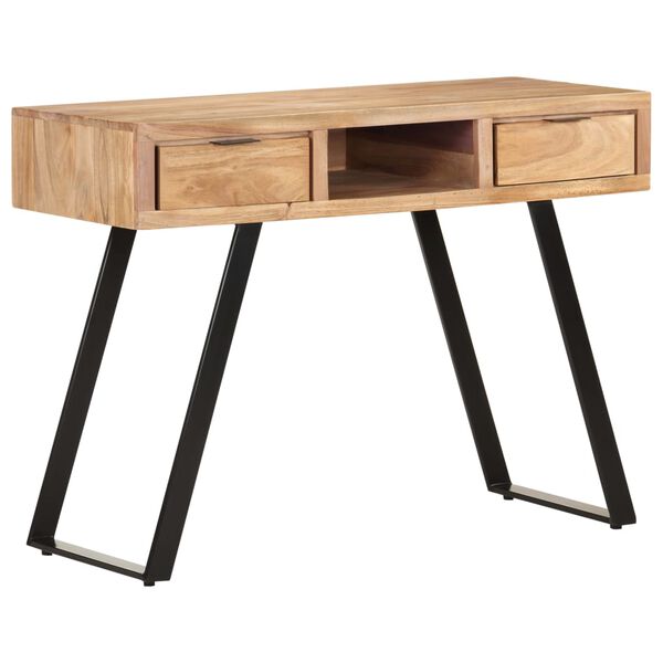 vidaXL Γραφείο Live Edge 107x45x79 εκ. από Μασίφ Ξύλο Ακακίας