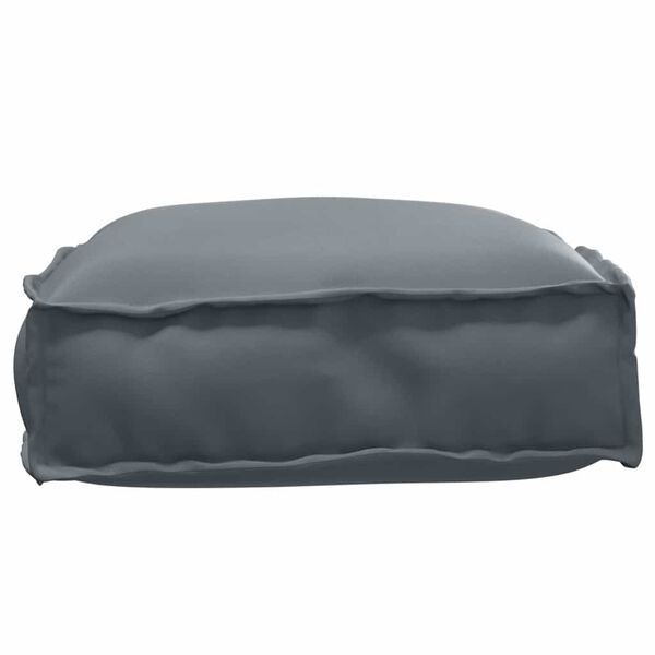 vidaXL Μαξιλάρι παλέτας για κάθισμα Ανθρακί 60 x 40 x 8 εκ.