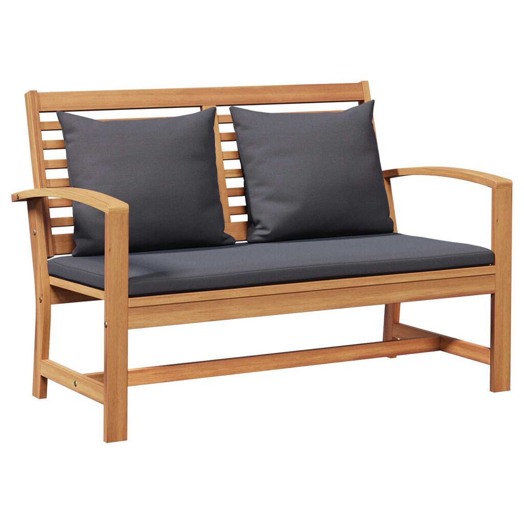 vidaXL Σετ Καναπέ Κήπου 2 pcs Καστανό Μασίφ ξύλο teak