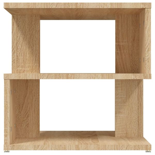 vidaXL Τραπέζι Βοηθητικό Sonoma Δρυς 40 x 40 x 40 εκ. από Μοριοσανίδα