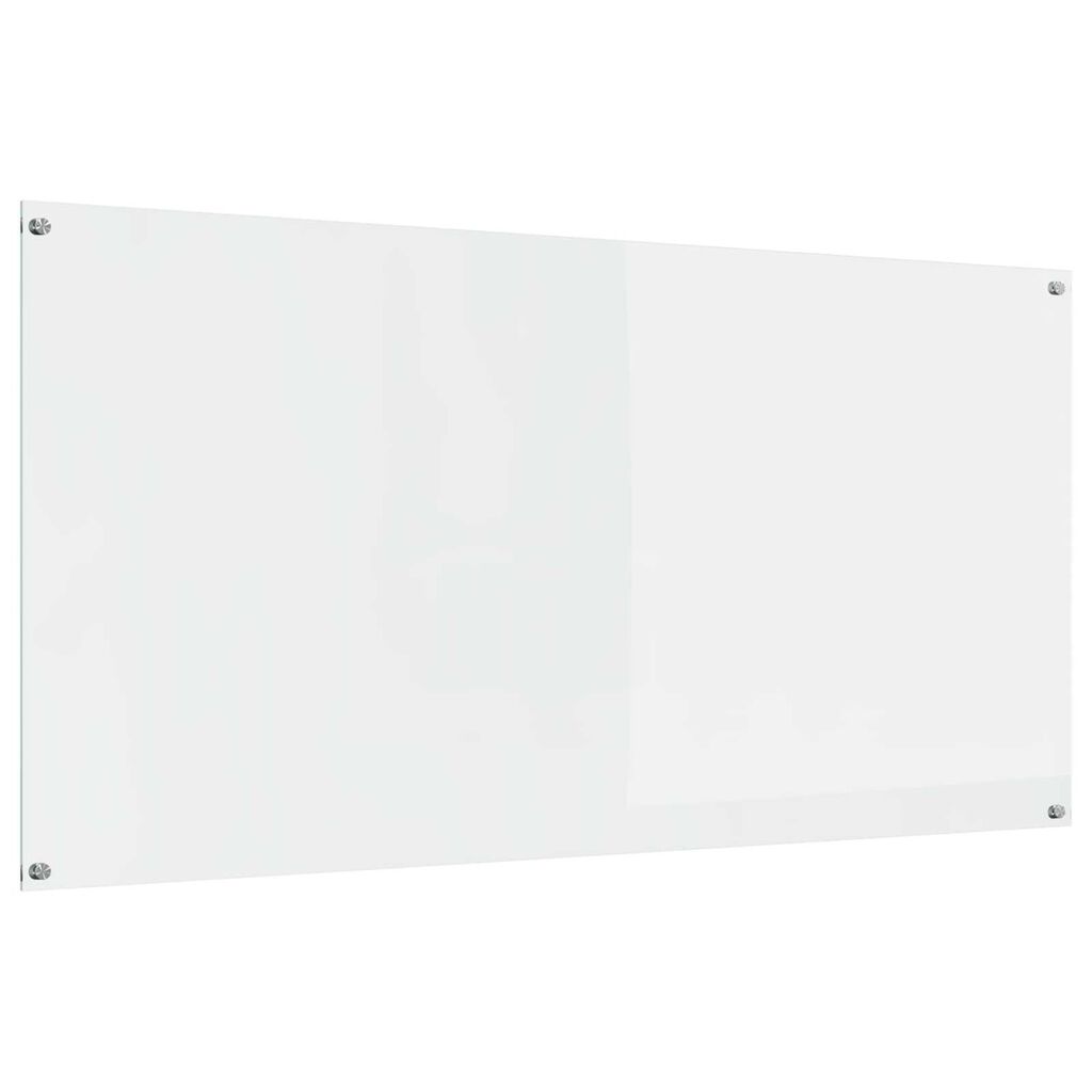 vidaXL Διάφανος Πίσω Τοίχος Κουζίνας 120x60x0,6 εκ Γυαλί Ανθεκτικό