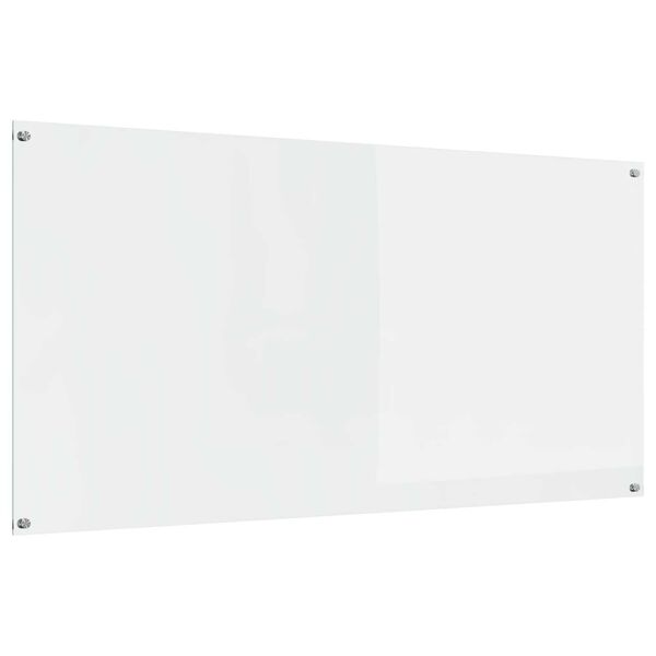 vidaXL Διάφανος Πίσω Τοίχος Κουζίνας 120x60x0,6 εκ Γυαλί Ανθεκτικό