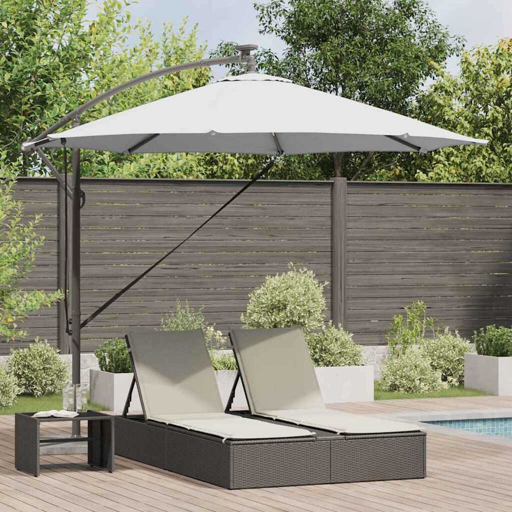 vidaXL Ομπρέλα Cantilever Banana Άμμος 294 x 294 x 248 cm