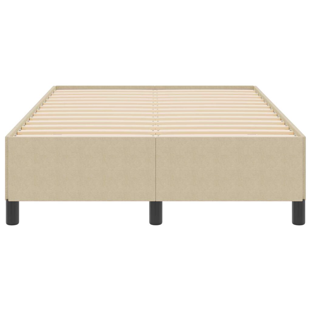 vidaXL Κρεβάτι Φατνίου Ανοιχτό Πράσινο Γκρι 120x200 εκ Κουβερλί Καθίσματος
