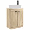 vidaXL &Kappa;&alpha;&theta;&rho;έ&phi;&tau;&eta;&sigmaf; &mu;&pi;ά&nu;&iota;&omicron;&upsilon; &mu;&epsilon; &nu;&iota;&pi;&tau;ή&rho;&alpha; Sonoma &Delta;&rho;&upsilon;&sigmaf; 54 x 35 x 83 &epsilon;&kappa;