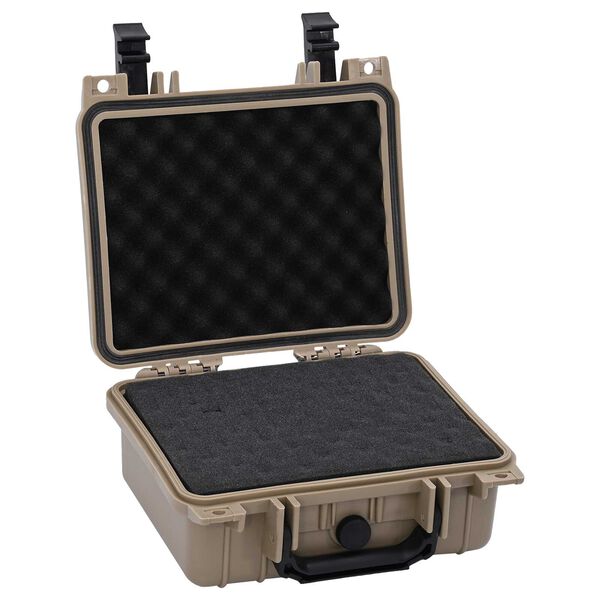 vidaXL Προστατευτική Σκληρή Θήκη Άμμος 27x24,5x12,5 εκ
