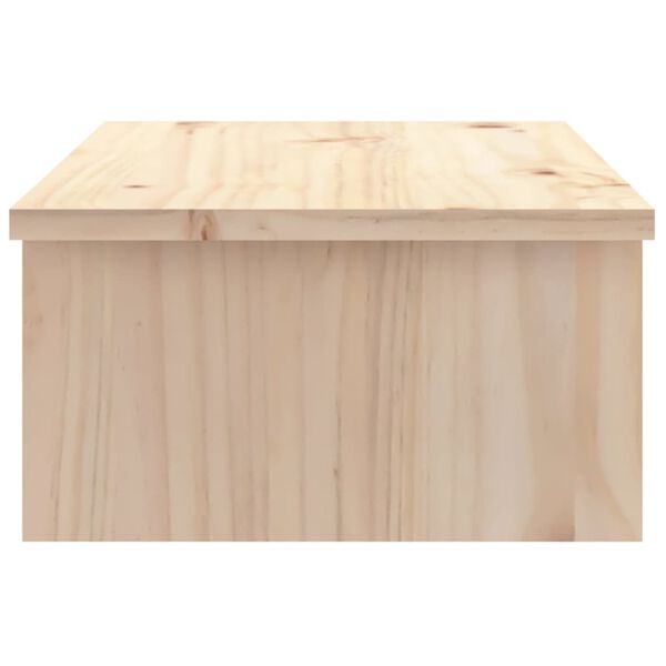 vidaXL Βάση Οθόνης 50 x 27 x 15 εκ. από Μασίφ Ξύλο Πεύκου