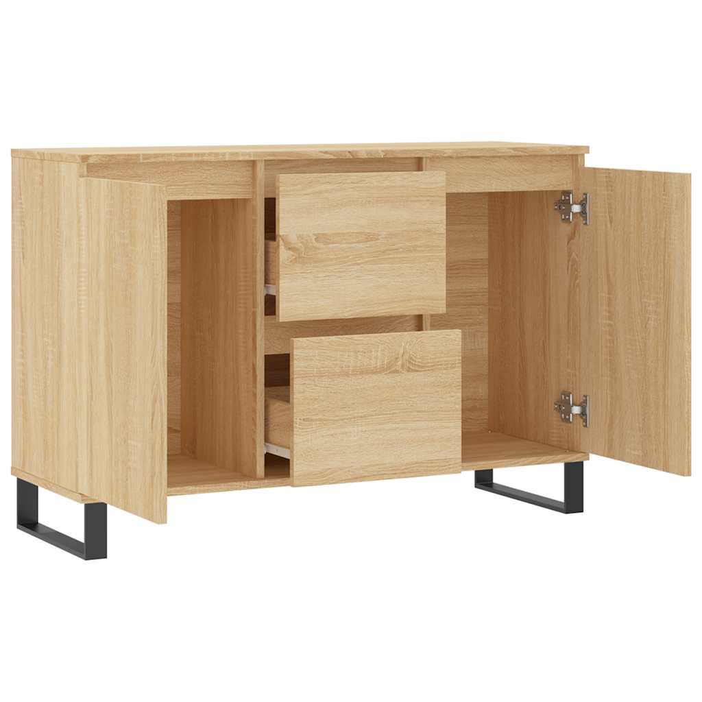 vidaXL Μπουφές Sonoma Δρυς 104 x 35 x 70 εκ. από Επεξεργασμένο Ξύλο