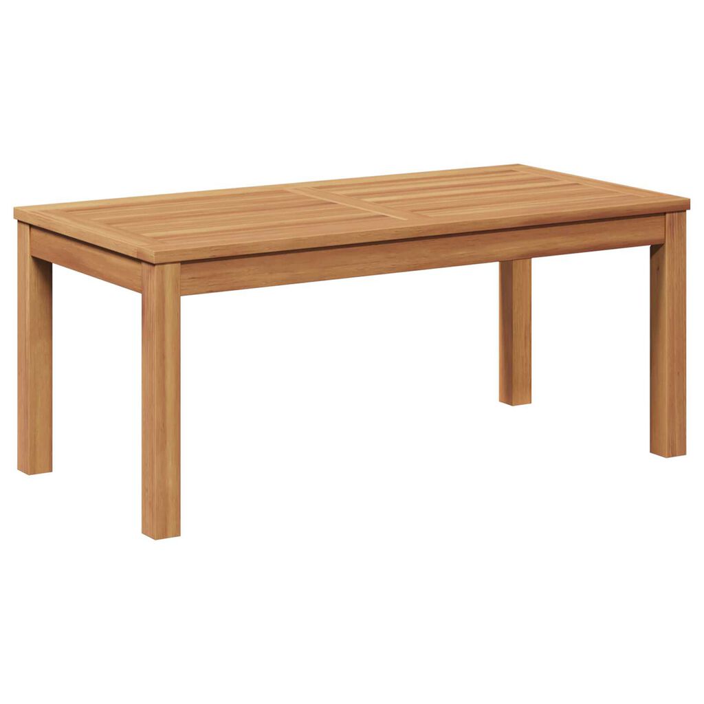 vidaXL Τραπέζι Κήπου Καστανό 95 x 45 x 40 εκ Μασίφ ξύλο teak